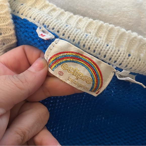 Vintage Eclipse LA Acrylic USA Jacket - Picture 4 of 7